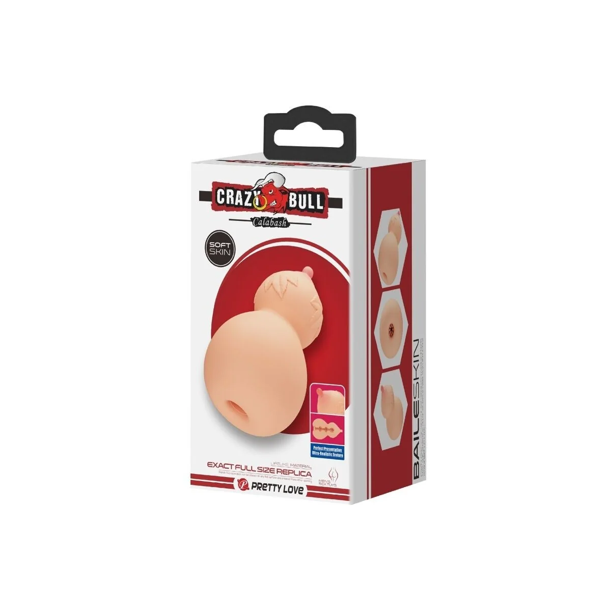 Mastubador in Kalebash-Brustform von Crazy Bull kaufen | Fesselliebe