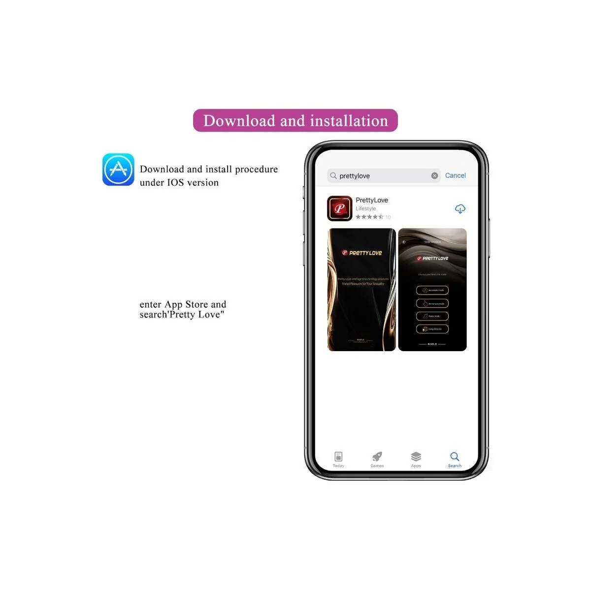 Doreen Purple wiederaufladbares Vibrations-Ei von Pretty Love Smart kaufen | Fesselliebe