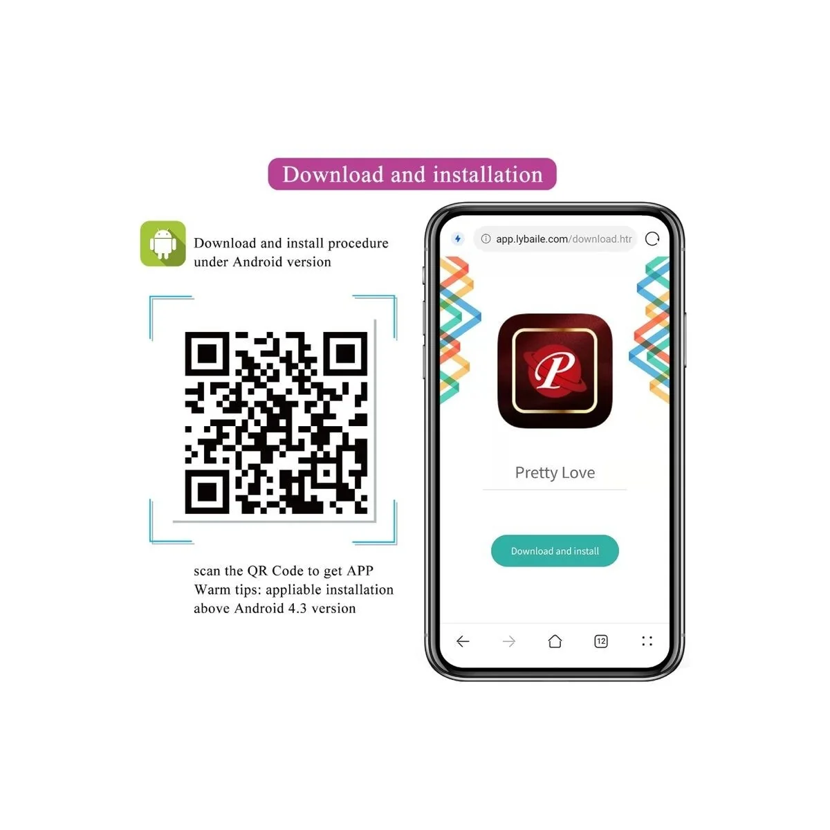 Abner App Lilac von Pretty Love kaufen | Fesselliebe