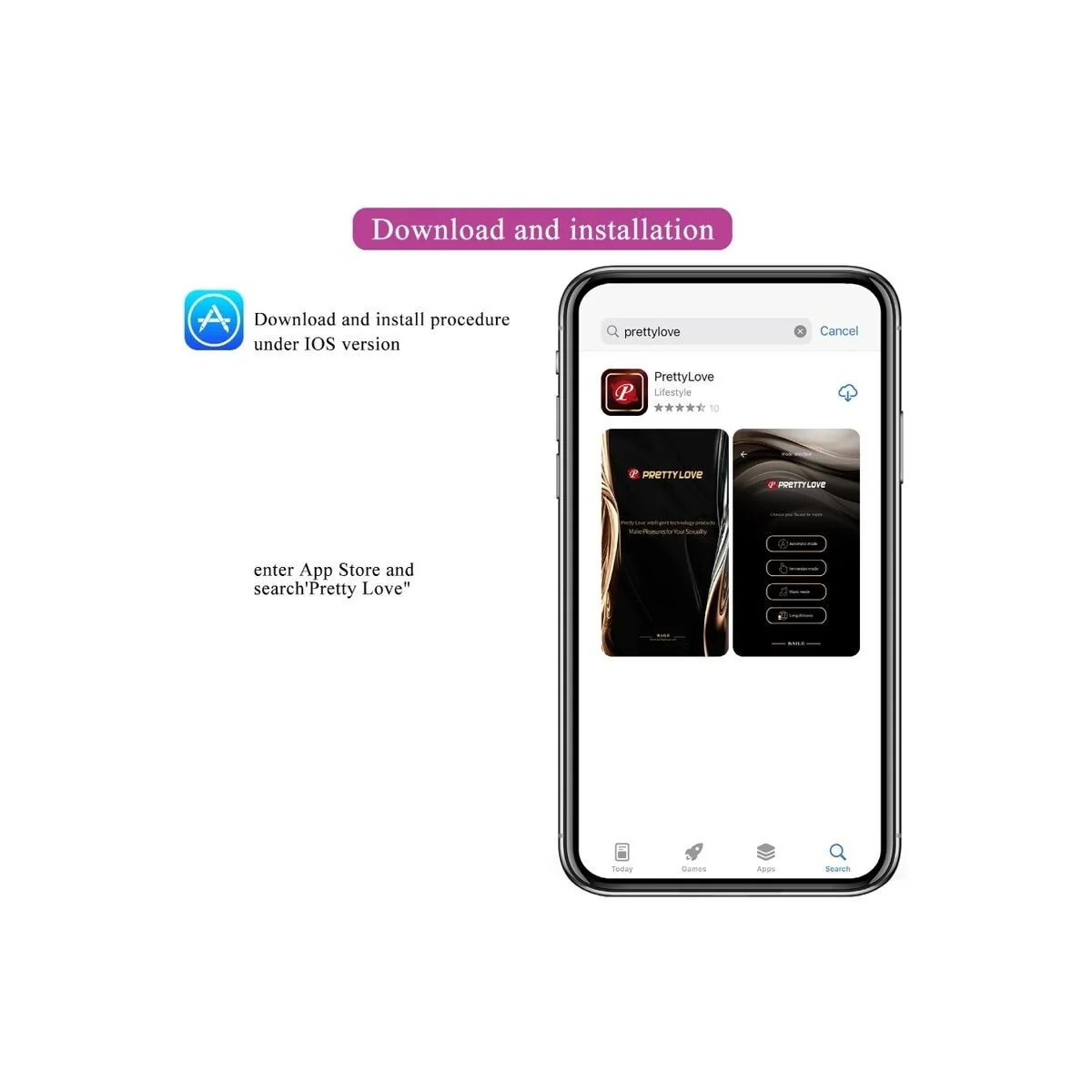 Abner App Lilac von Pretty Love kaufen | Fesselliebe