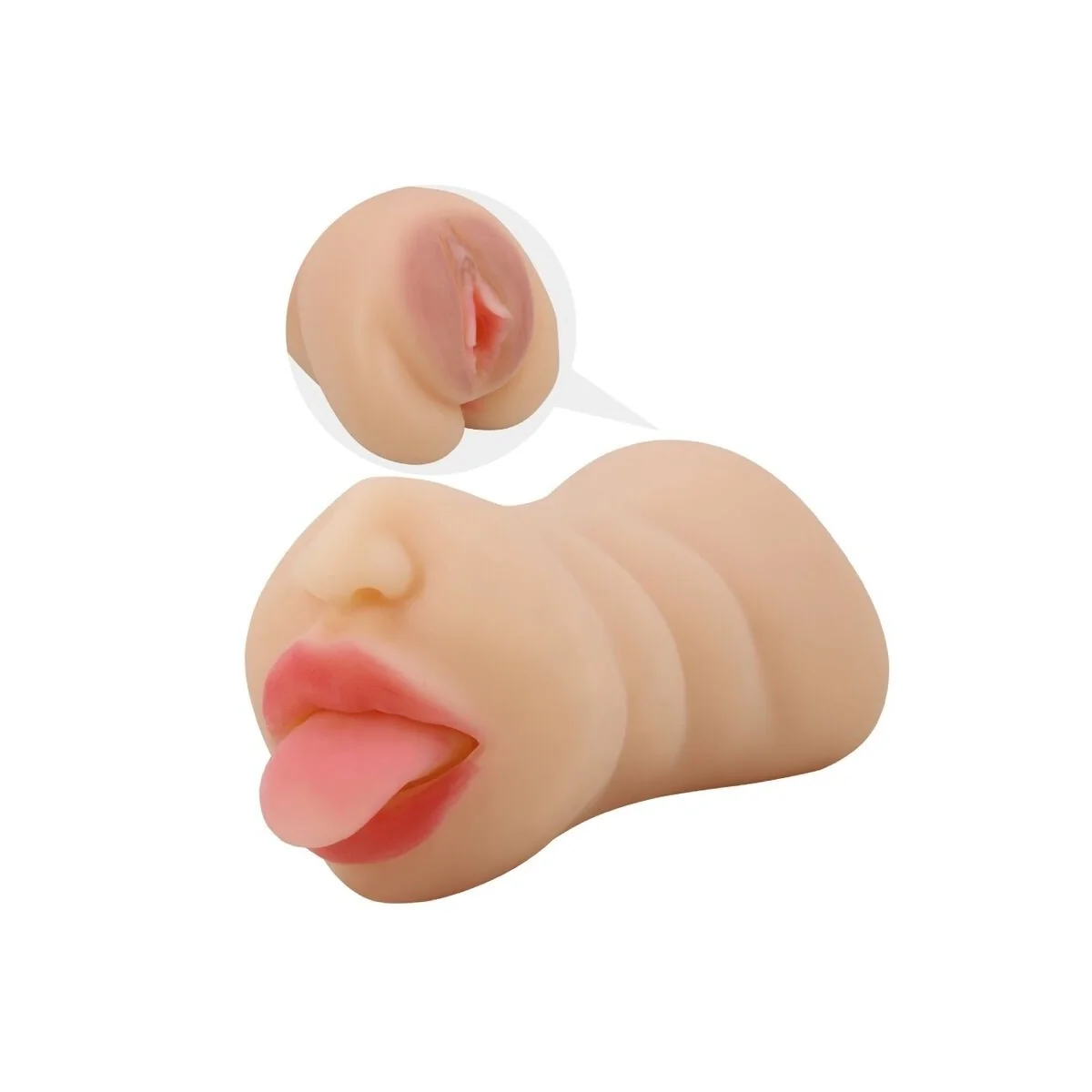 Sarah Vaginaförmiger Mastubador mit Doppeltem Eingang von Crazy Bull kaufen | Fesselliebe