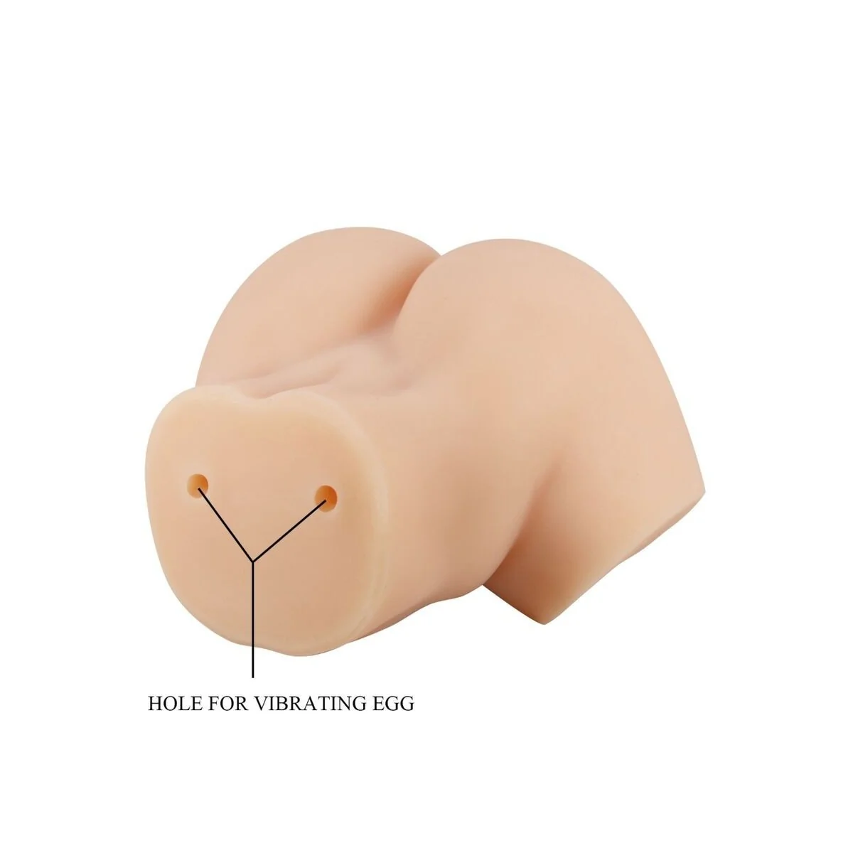 Realistischer Vagina- und Anus-Vibrator Hailey von Crazy Bull kaufen | Fesselliebe