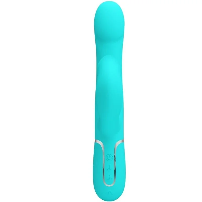 Rabbit Vibrator Pearls Aqua Green von Pretty Love Flirtation kaufen | Fesselliebe 2
