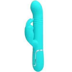 Coale Rabbit Vibrator Perlen Aquagrün von Pretty Love Flirtation kaufen | Fesselliebe