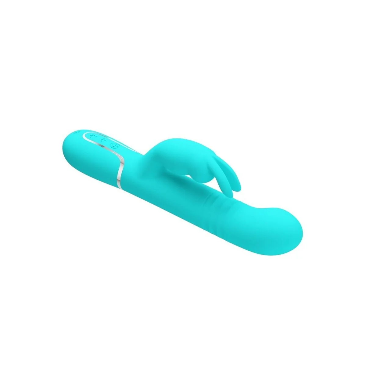 Coale Rabbit Vibrator Perlen Aquagrün von Pretty Love Flirtation kaufen | Fesselliebe