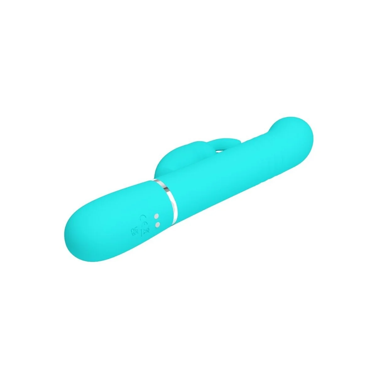 Coale Rabbit Vibrator Perlen Aquagrün von Pretty Love Flirtation kaufen | Fesselliebe