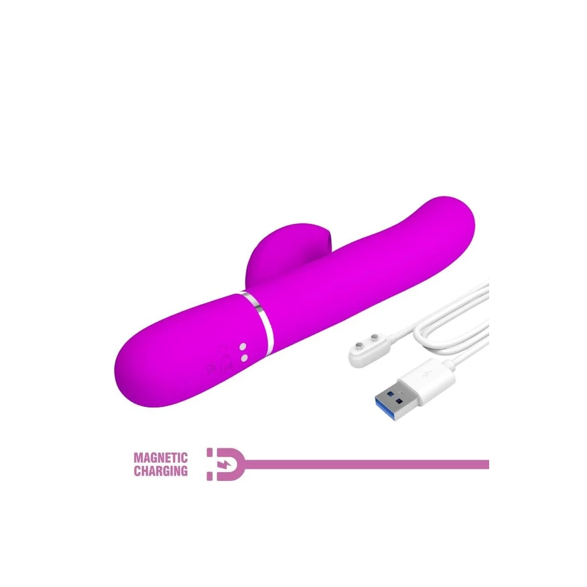 Perlita Multifunktions-3-In-1-G-Spot-Vibrator Violett von Pretty Love Flirtation kaufen | Fesselliebe
