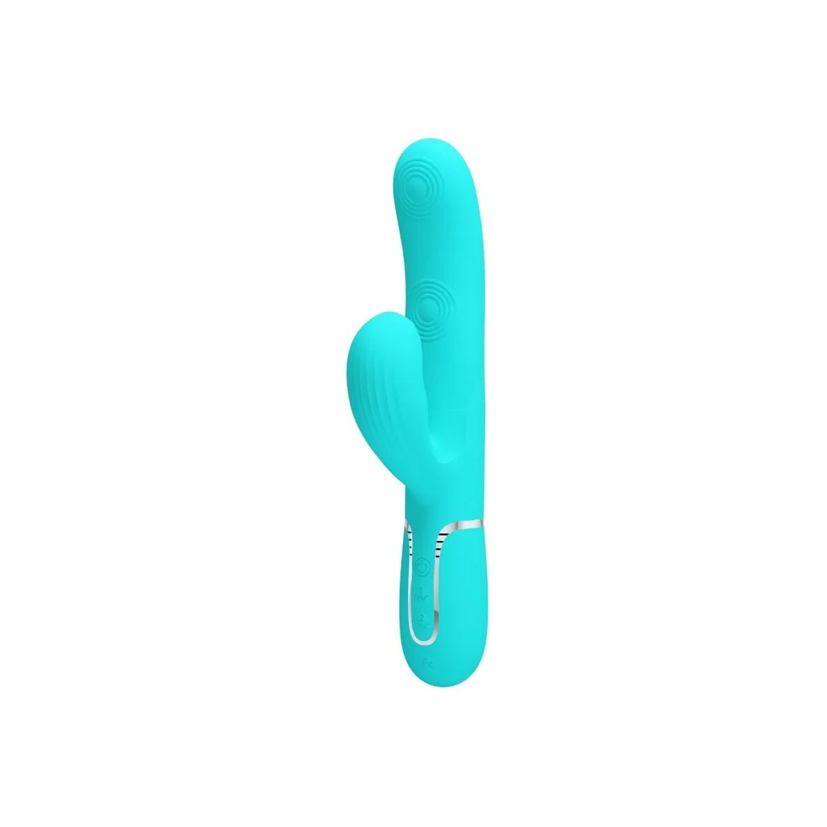 Perlita Multifunktions-3-In-1-G-Punkt-Vibrator Aqua Grün von Pretty Love Flirtation kaufen | Fesselliebe