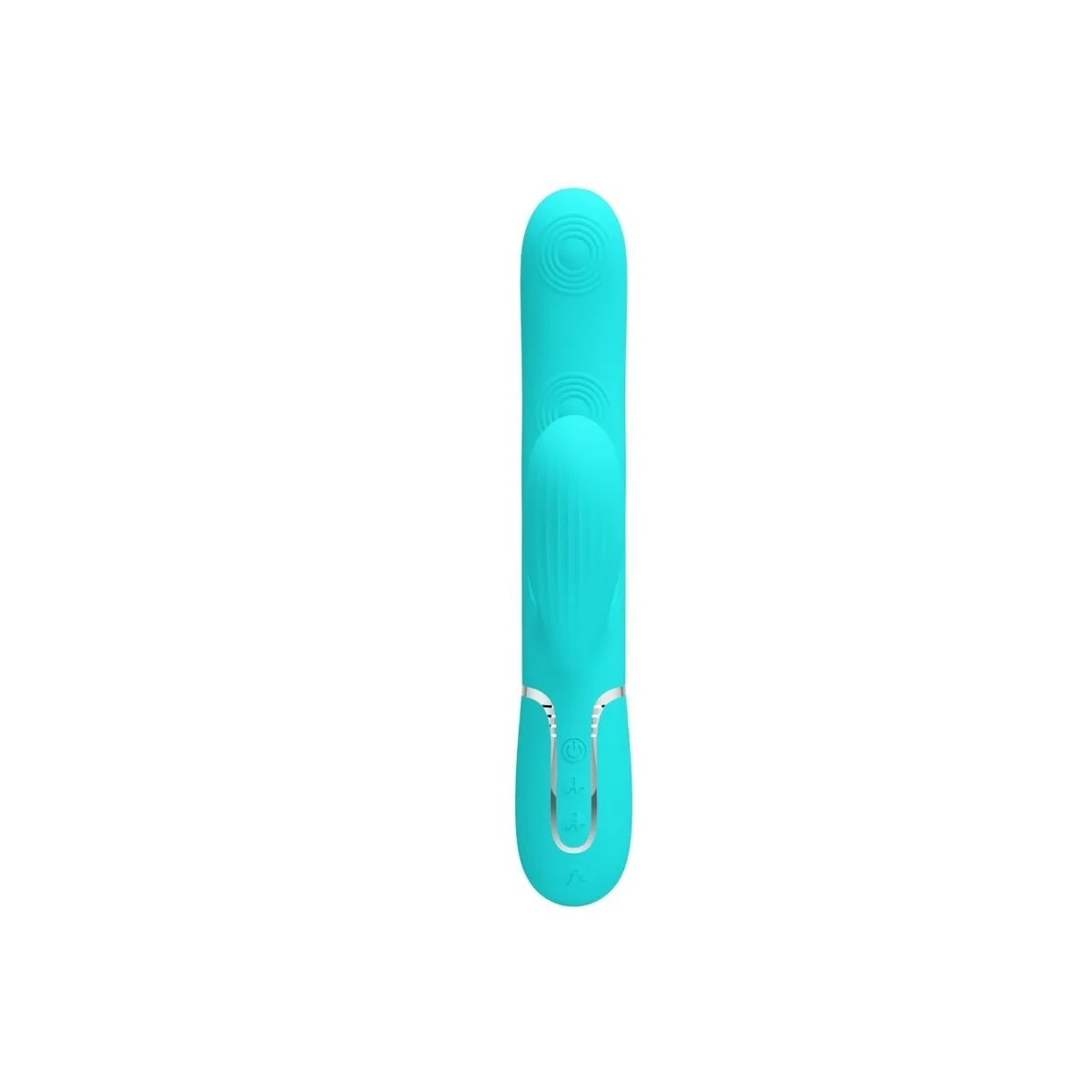 Perlita Multifunktions-3-In-1-G-Punkt-Vibrator Aqua Grün von Pretty Love Flirtation kaufen | Fesselliebe