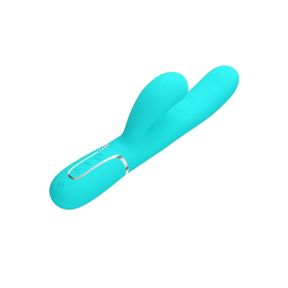 Perlita Multifunktions-3-In-1-G-Punkt-Vibrator Aqua Grün von Pretty Love Flirtation kaufen | Fesselliebe