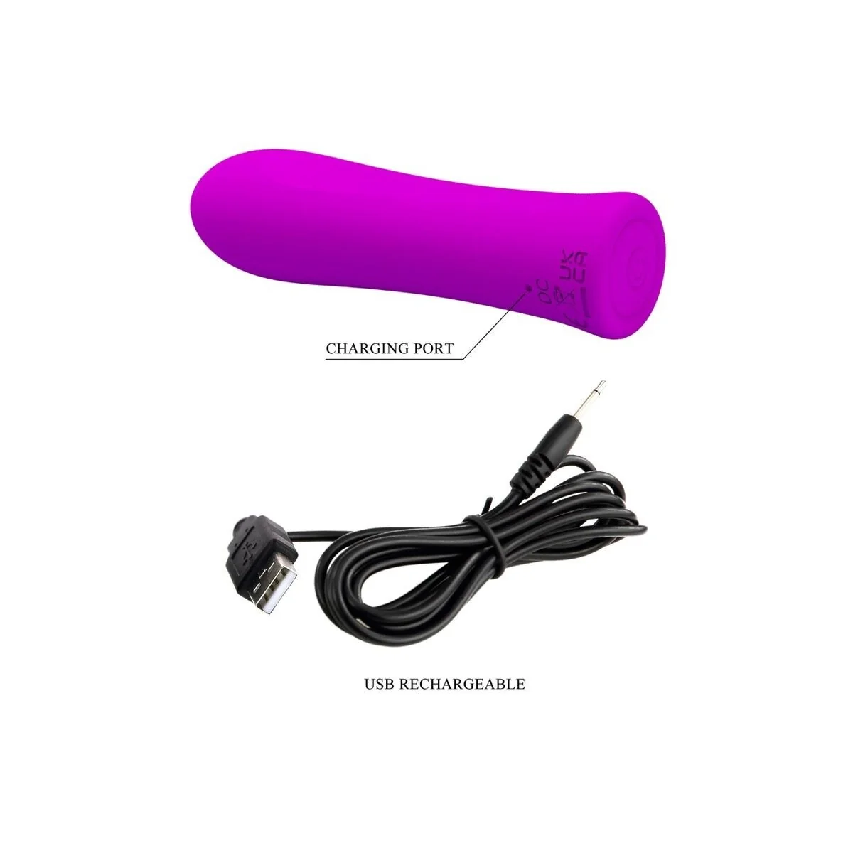 Alfreda Super Power Vibrator Violet von Pretty Love Flirtation kaufen | Fesselliebe