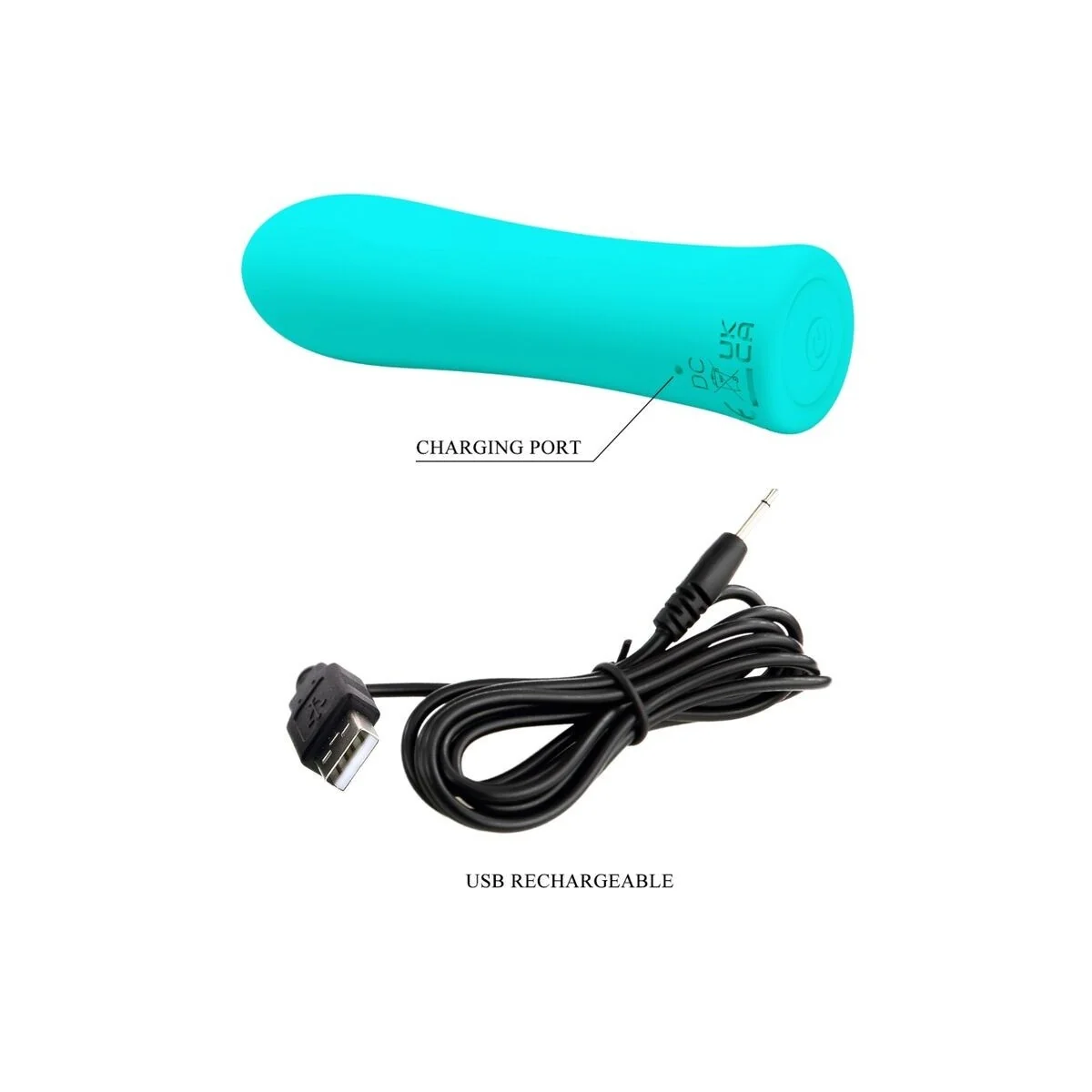 Alfreda Super Power Vibrator Wassergrün von Pretty Love Flirtation kaufen | Fesselliebe