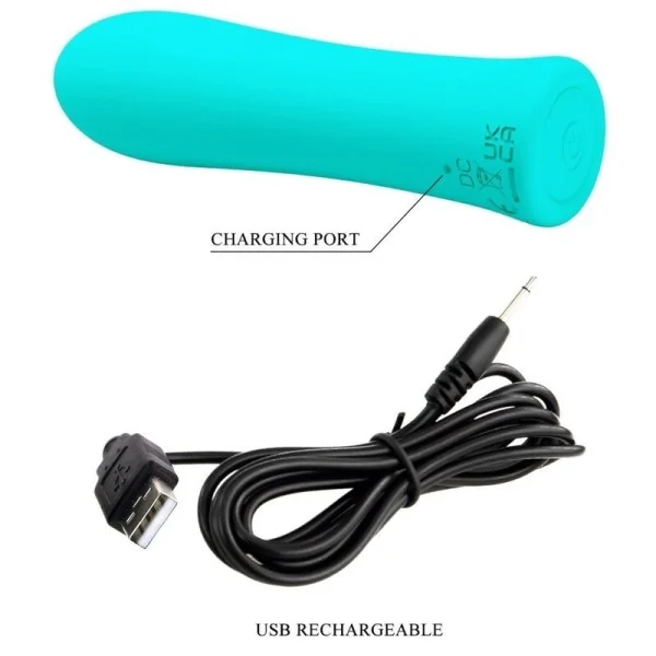 Alfreda Super Power Vibrator Wassergrün von Pretty Love Flirtation kaufen | Fesselliebe