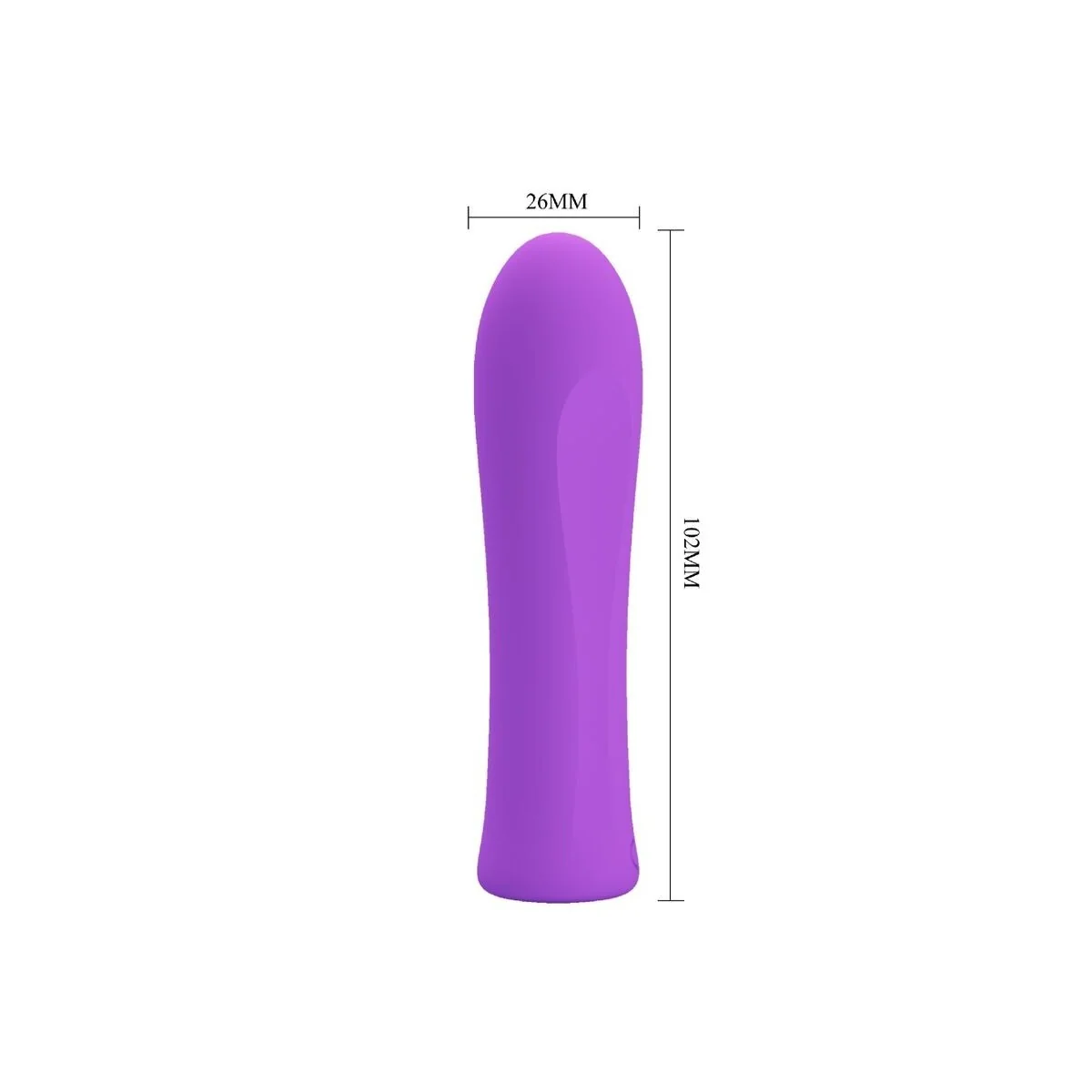 Alfreda Super Power Vibrator Aqua Lila von Pretty Love Flirtation kaufen | Fesselliebe