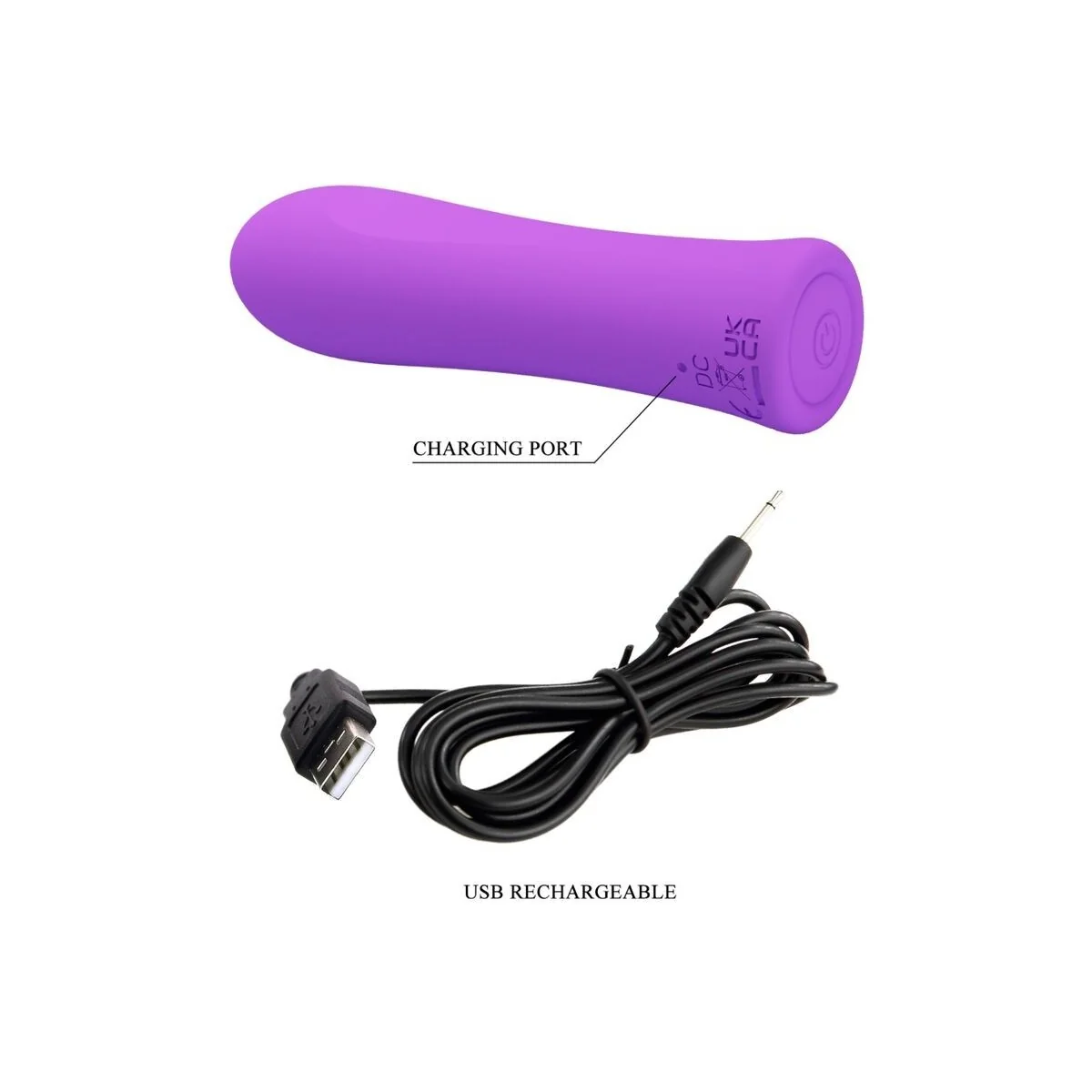 Alfreda Super Power Vibrator Aqua Lila von Pretty Love Flirtation kaufen | Fesselliebe
