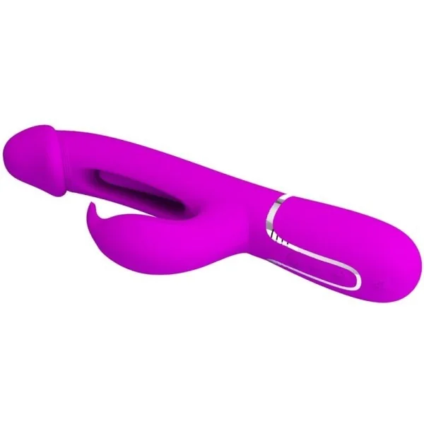 Dejon Rabbit Vibrator 3 in 1 Multifunktions Fucsia von Pretty Love Flirtation kaufen | Fesselliebe