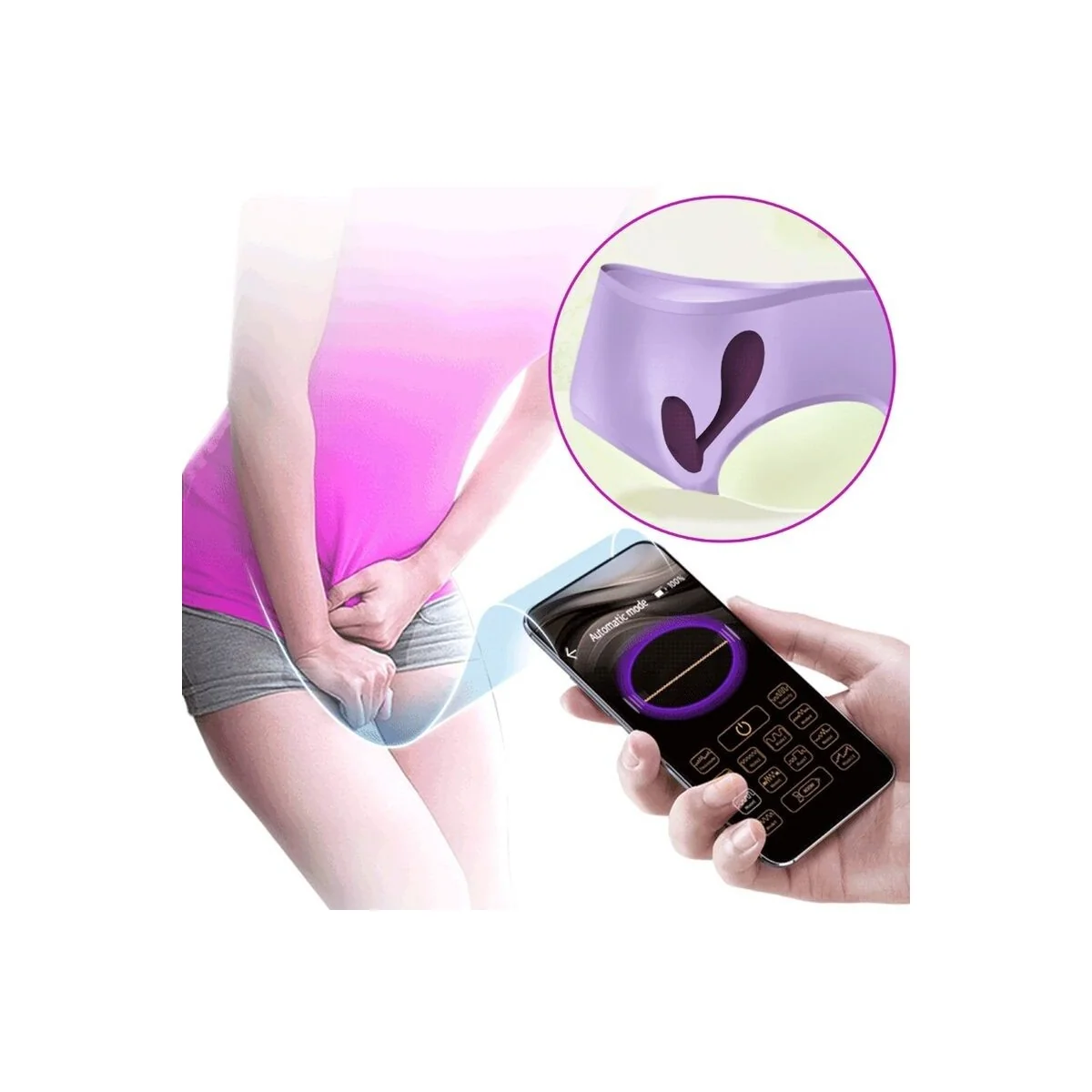 Baird G-Spot 12 Vibrationen wiederaufladbar Lila App von Pretty Love Flirtation kaufen | Fesselliebe