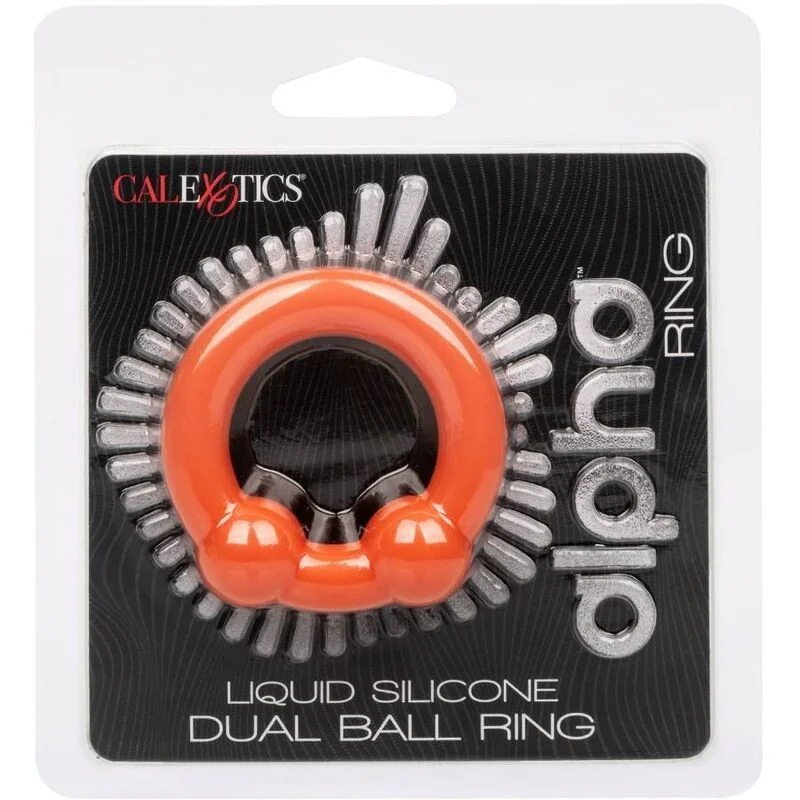 Alpha Dual Ball Ring Orange von Calexotics kaufen | Fesselliebe 2