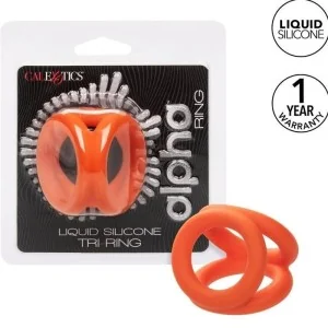 Alpha Tri-Ring Orange von Calexotics kaufen | Fesselliebe