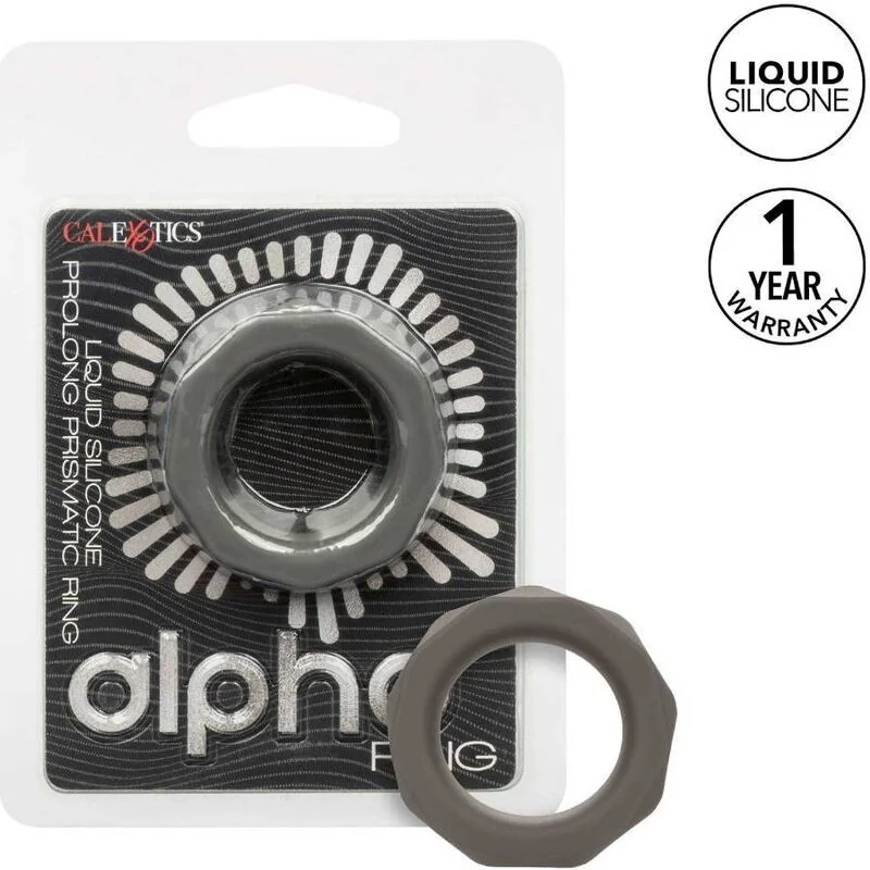 Alpha Prolong Prismatischer Ring Grau von Calexotics kaufen | Fesselliebe