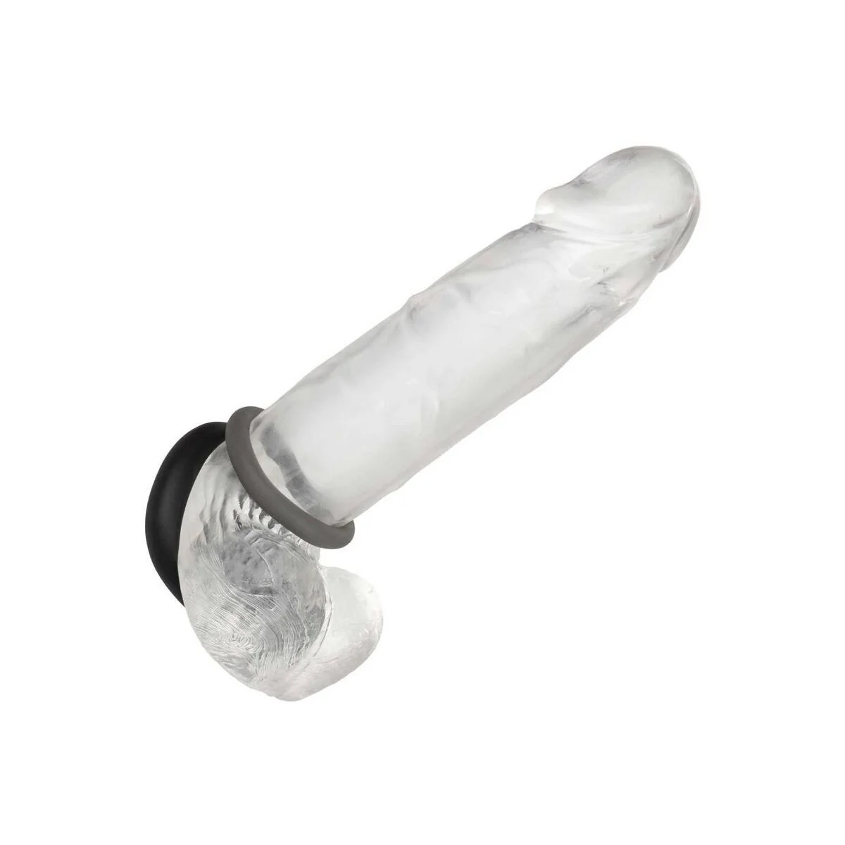 Alpha Prolong Set mit 2 Ringen Grau von Calexotics kaufen | Fesselliebe