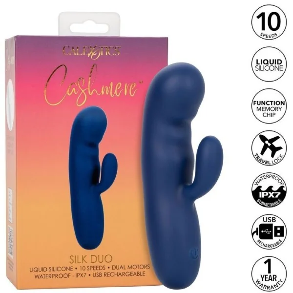 Cashmere-Seiden-Duo-Blau von Calexotics kaufen | Fesselliebe