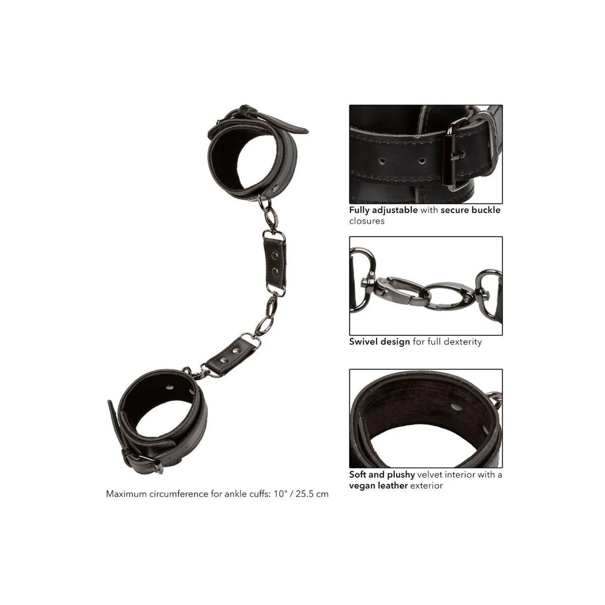 Euphoria Knöchel-Manschetten von Calexotics kaufen | Fesselliebe