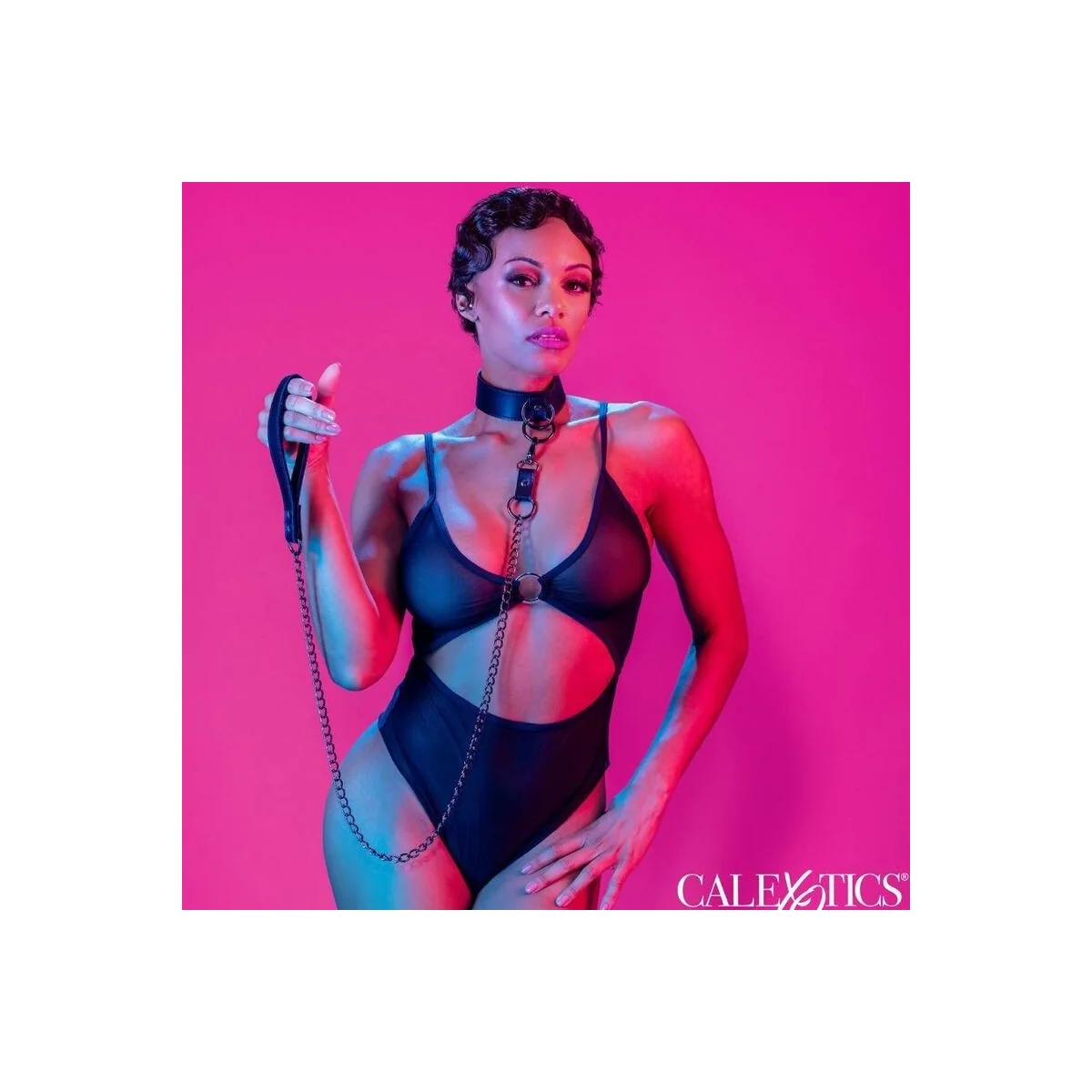 Euphoria Halsband mit Kettenleine von Calexotics kaufen | Fesselliebe