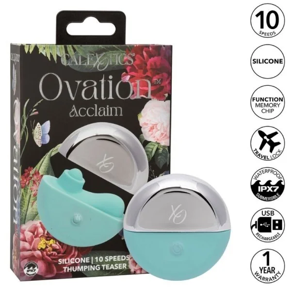 Ovation Acclaim Stimulator Aqua Green von Calexotics kaufen | Fesselliebe