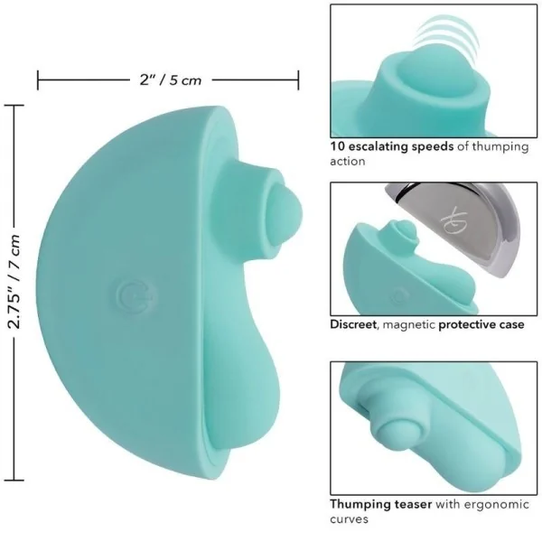 Ovation Acclaim Stimulator Aqua Green von Calexotics kaufen | Fesselliebe