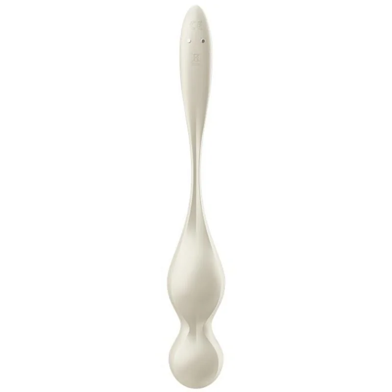 Love Birds Vibrierende Kegel-Kugeln Weiss von Satisfyer Balls kaufen | Fesselliebe 2