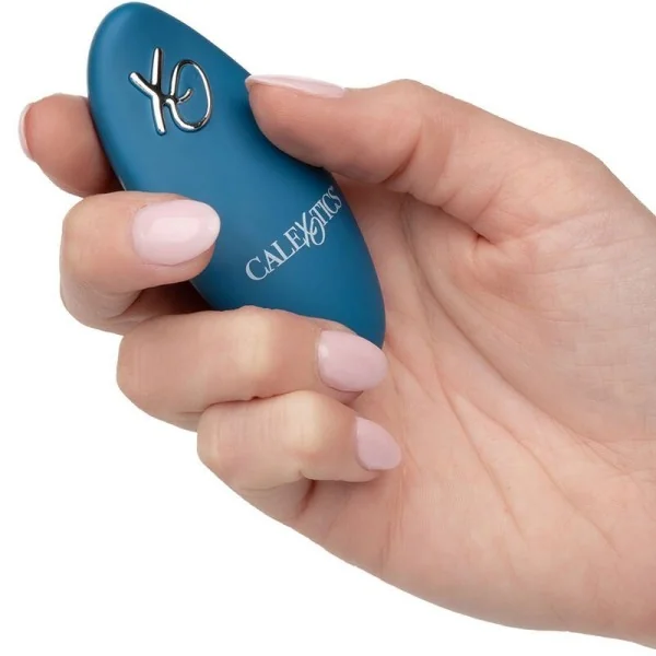 Rider Massager Doppelmotor mit Fernbedienung Blau von Calexotics kaufen | Fesselliebe