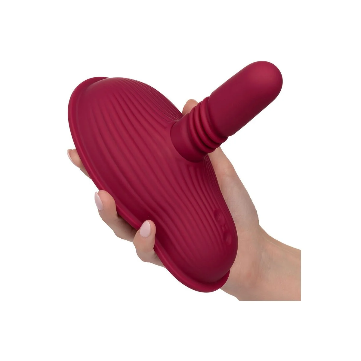 Rider Massager Doppelmotor mit Fernbedienung Rot von Calexotics kaufen | Fesselliebe