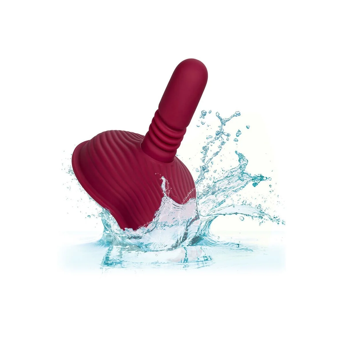 Rider Massager Doppelmotor mit Fernbedienung Rot von Calexotics kaufen | Fesselliebe