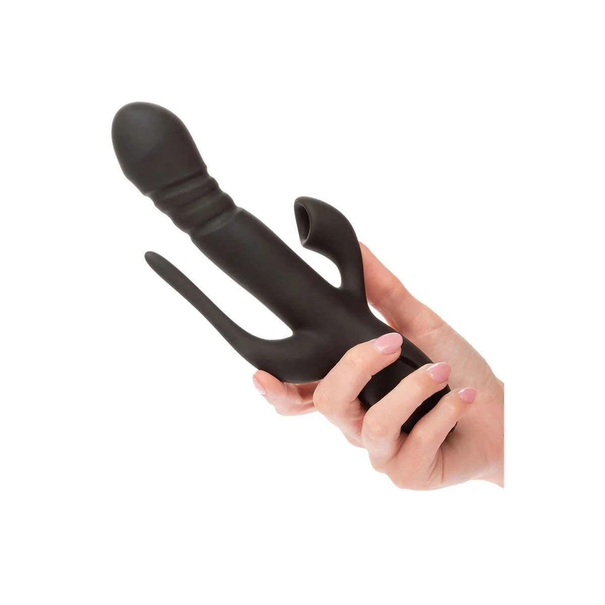 Vibrator Triple Euphoria Schwarz von Calexotics kaufen | Fesselliebe