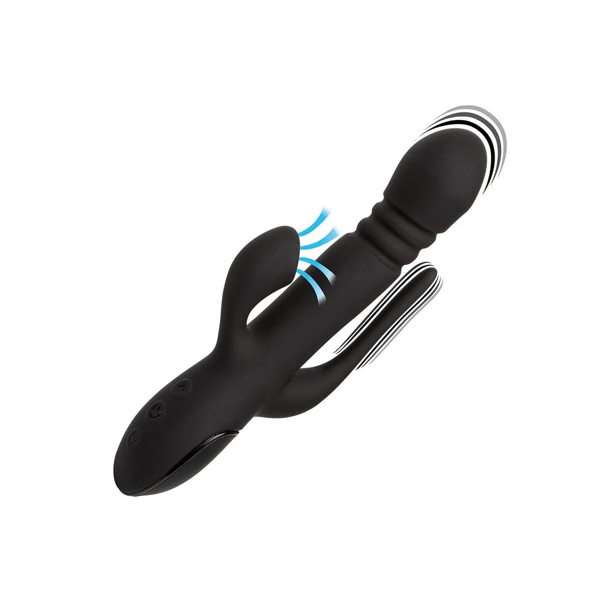 Vibrator Triple Euphoria Schwarz von Calexotics kaufen | Fesselliebe