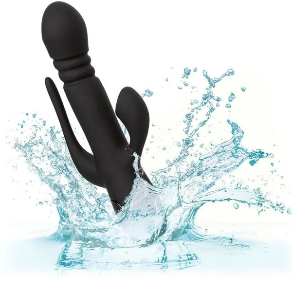Vibrator Triple Euphoria Schwarz von Calexotics kaufen | Fesselliebe