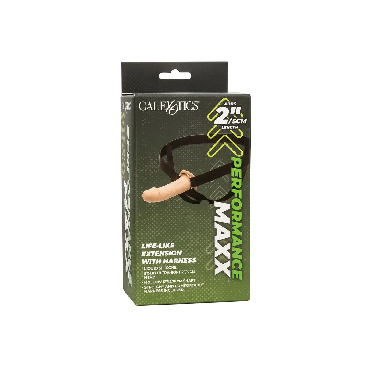 Performance Maxx Lebensechte Verlngerung mit Gurt, Helle Beige von Calexotics kaufen | Fesselliebe