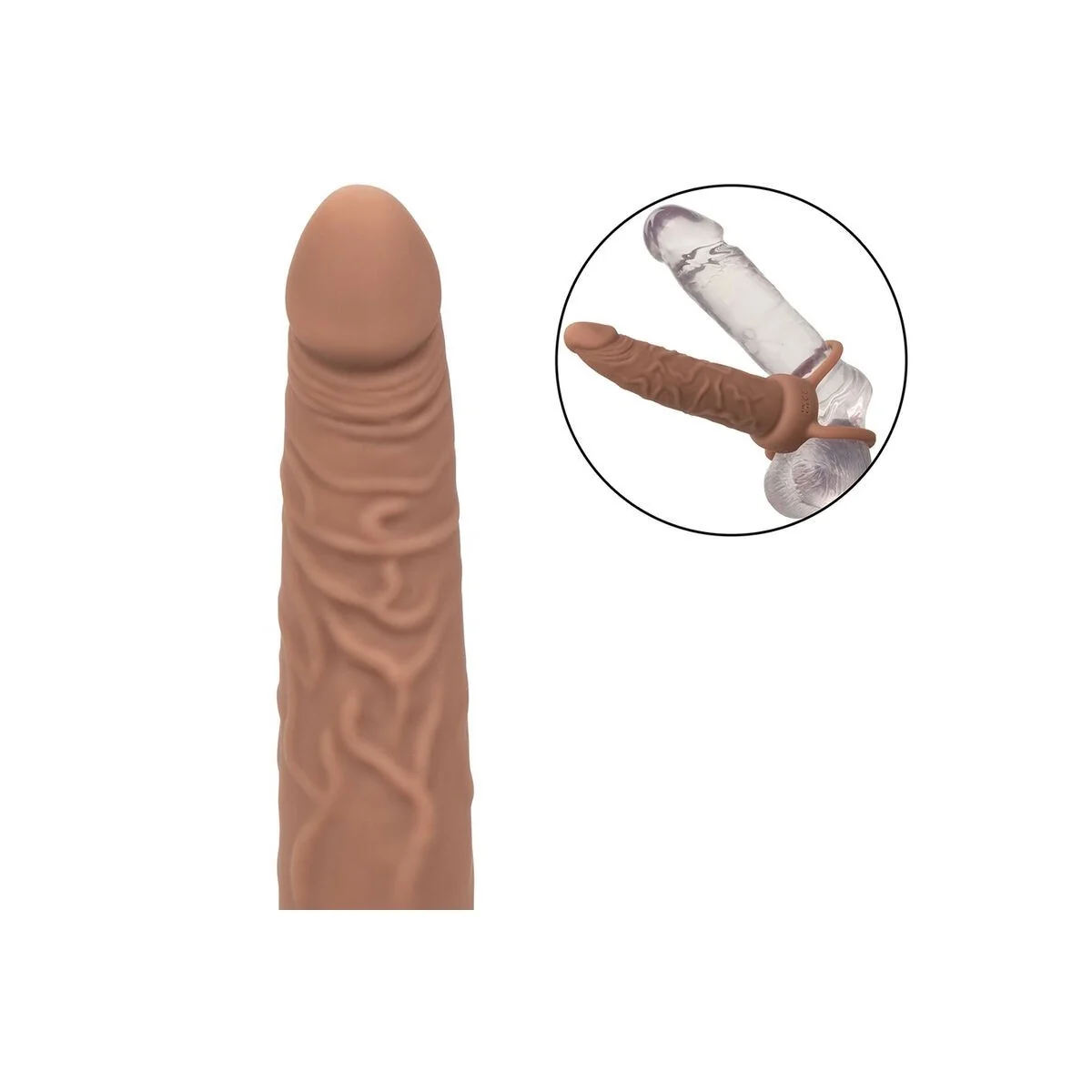 Performance Maxx wiederaufladbarer Dual-Penetrator, Braun von Calexotics kaufen | Fesselliebe