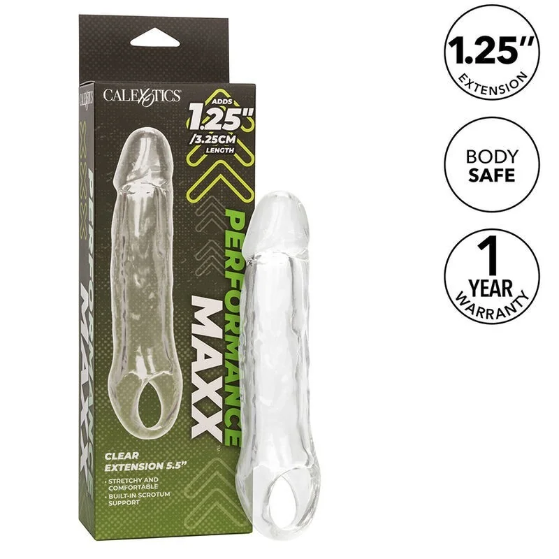 Performance Maxx Clear Extension 5,5 Transparent von Calexotics kaufen | Fesselliebe 2