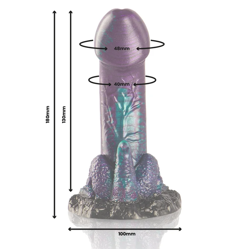 Basilisk Dildo Doppelt Schuppig Vergnügen, Kleine Größe von Epic kaufen | Fesselliebe 2