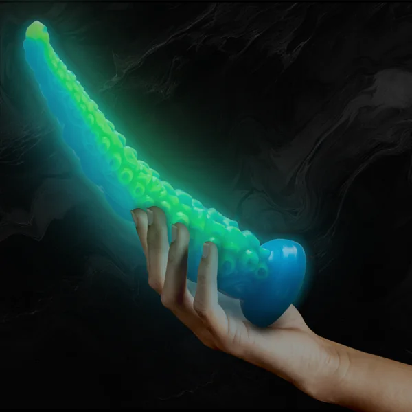 Scylla Fluoreszierender Dünner Tentakel-Dildo, Grosse Größe von Epic kaufen | Fesselliebe
