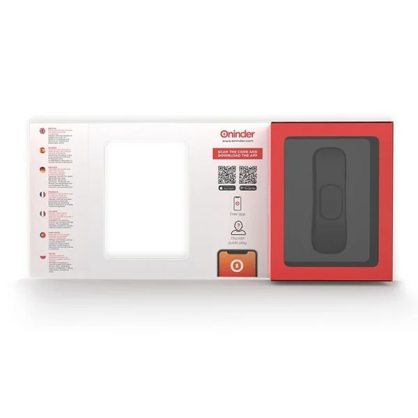 Manila Panty wiederaufladbarer Vibrator 9 Geschwindigkeiten 9,6 cm X 2,6 cm - mit kostenloser App von Oninder kaufen | Fesselliebe