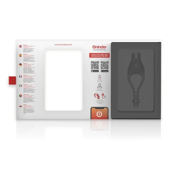 Pampa wiederaufladbarer Einstellbarer Vibratorring mit Klitorisstimulator 10 Geschwindigkeiten - mit kostenloser App von Oninder kaufen | Fesselliebe