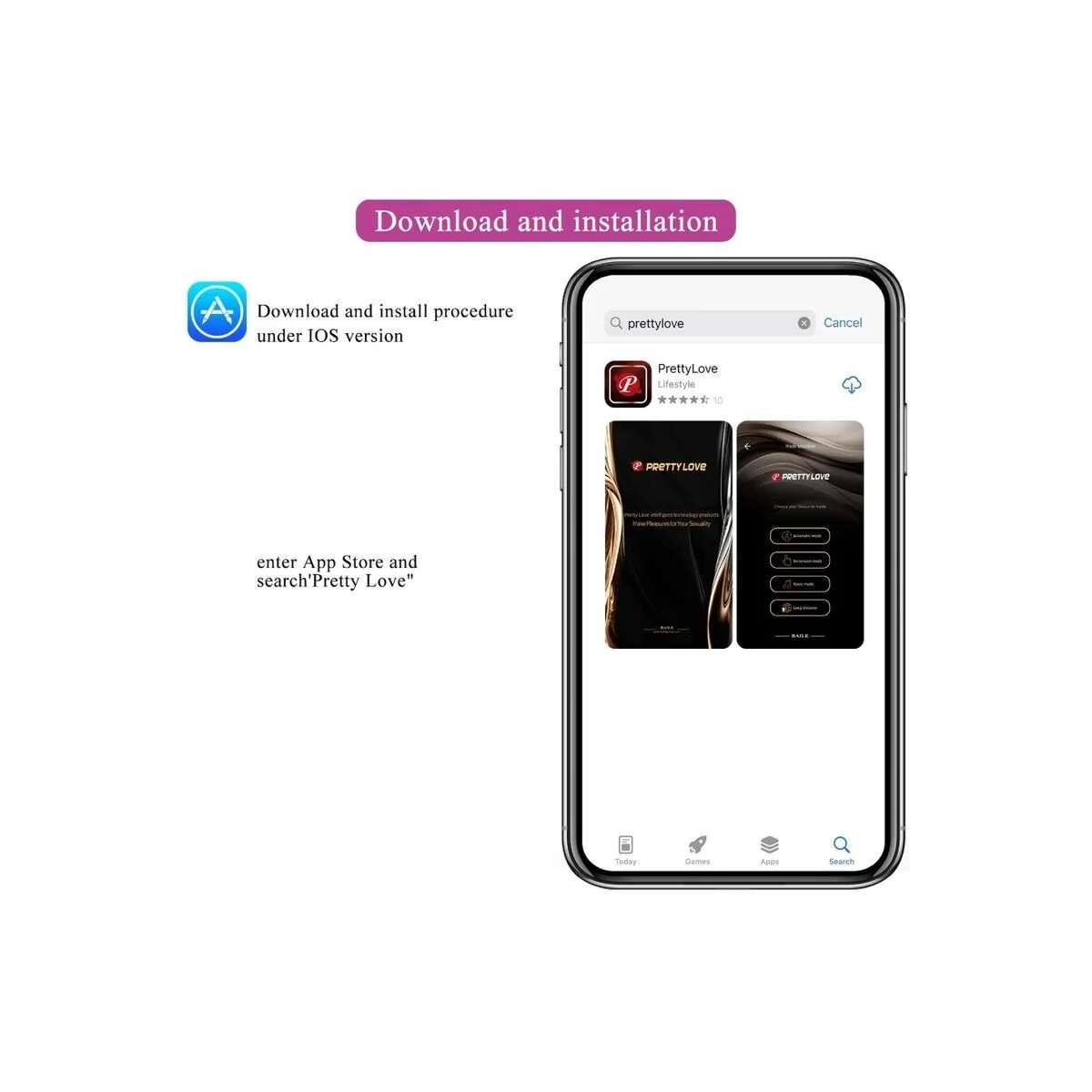 Ethan wiederaufladbarer Vibrator Lila von Pretty Love Smart kaufen | Fesselliebe