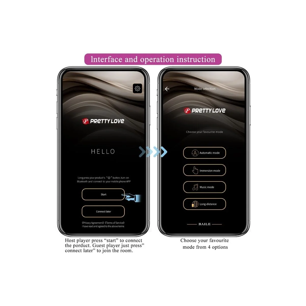 Ethan wiederaufladbarer Vibrator Lila von Pretty Love Smart kaufen | Fesselliebe