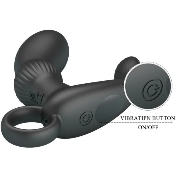 Cayla Analvibrator-Massager Schwarz von Pretty Love kaufen | Fesselliebe