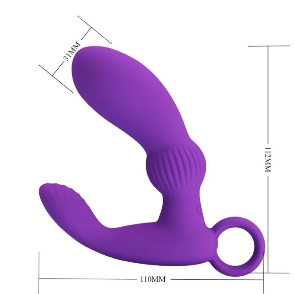 Cayla Analvibrator-Massager Lila von Pretty Love kaufen | Fesselliebe