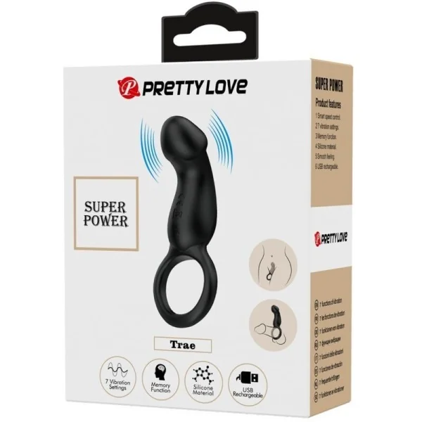 Warren Black Analring & Vibrator von Pretty Love Bottom kaufen | Fesselliebe