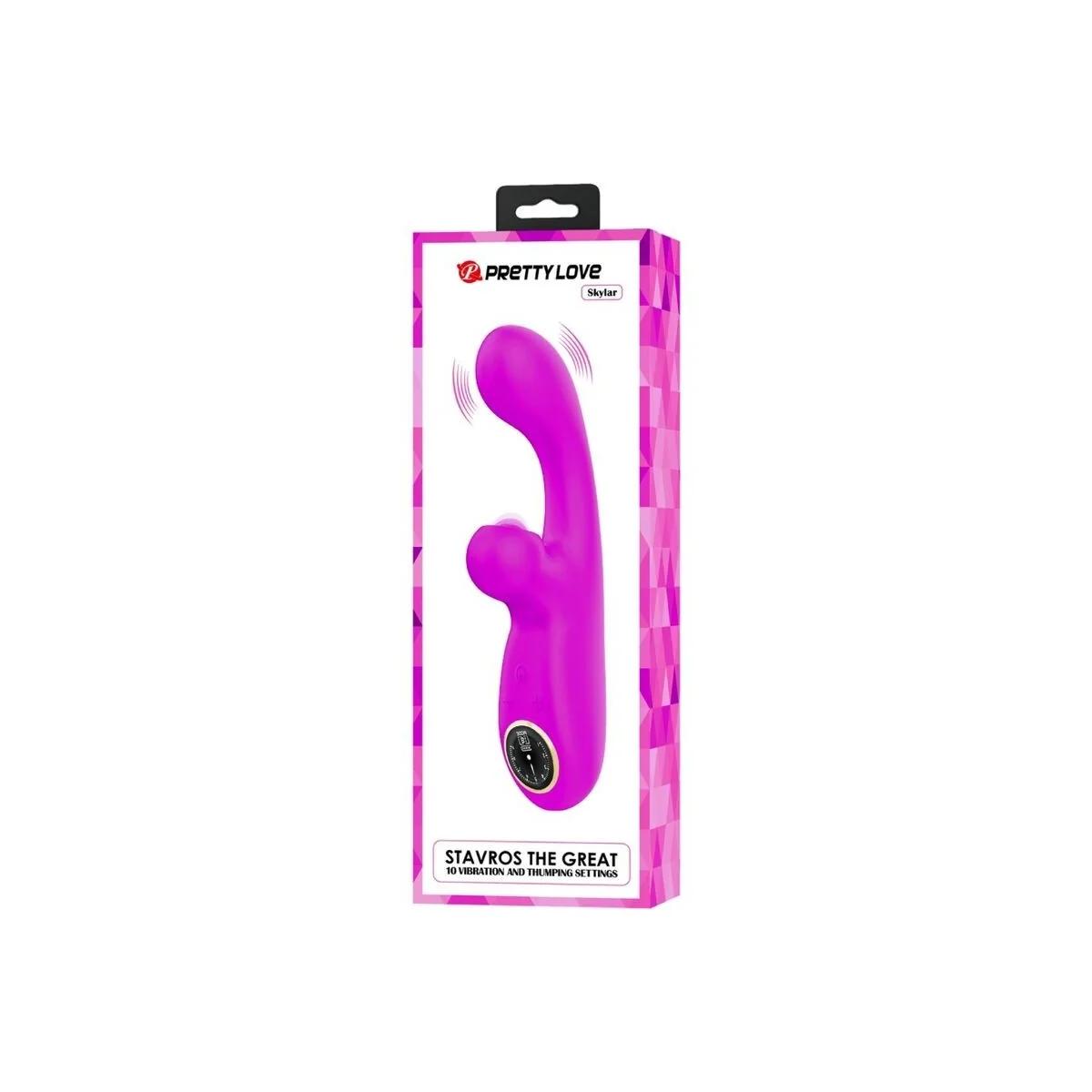 Skylar Lila Stimulator-Vibrator von Pretty Love Flirtation kaufen | Fesselliebe